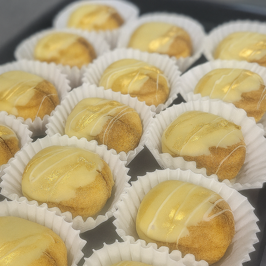 Lemon Oreshki Gift Box — Buttery Cookies with Bright Citrus Cream