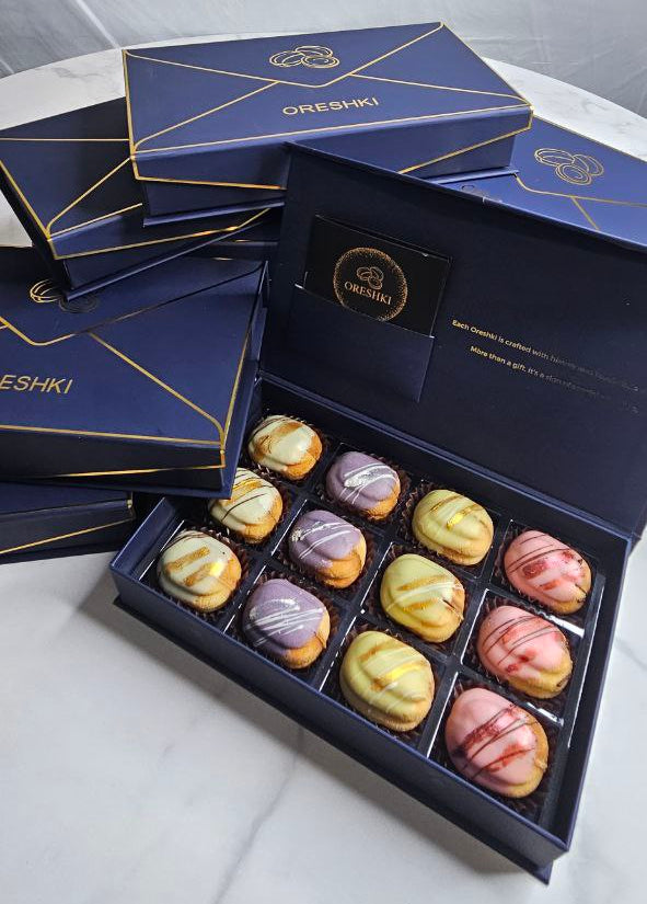 Oreshki Gift Box MIX β Gourmet Filled Cookies