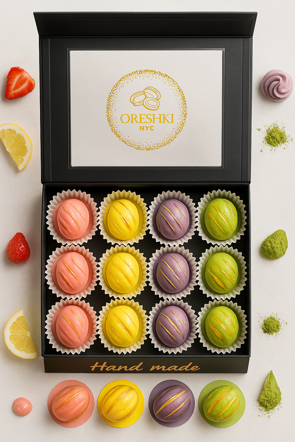 Oreshki Gift Box – Gourmet Filled Cookies