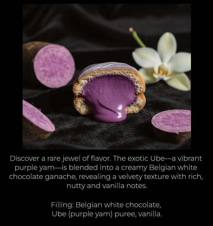 Ube Oreshki — Handcrafted Purple Yam Cookie Gift Box
