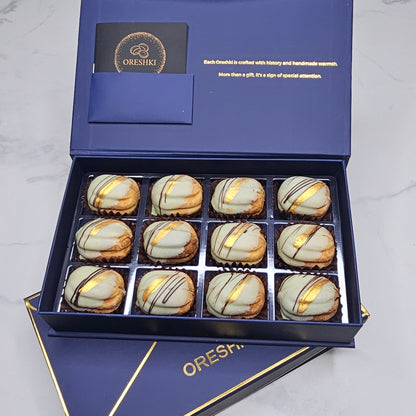 Pistachio Oreshki — Dubai Style Gourmet Cookie Gift Box