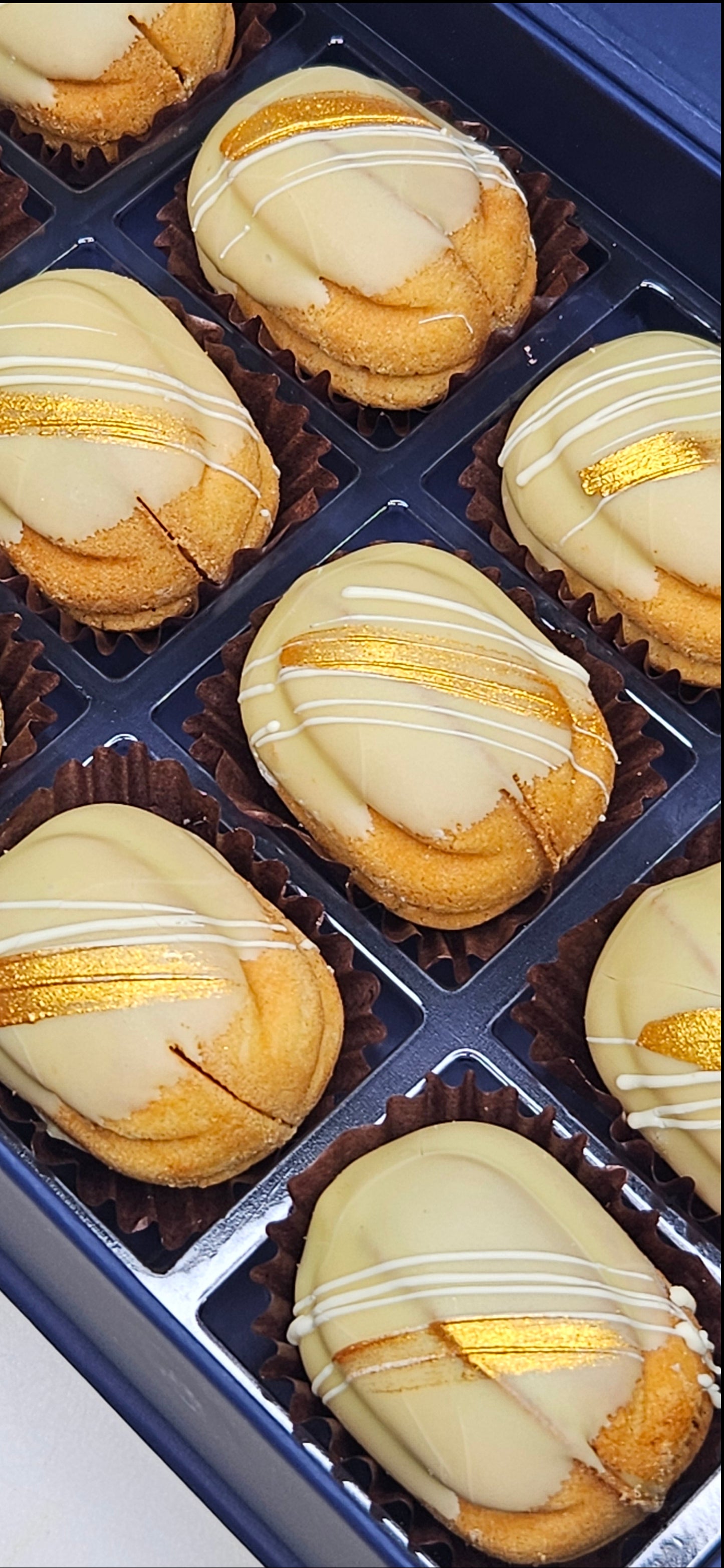 Lemon Zest Oreshki — Handcrafted Gourmet Cookie Gift Box