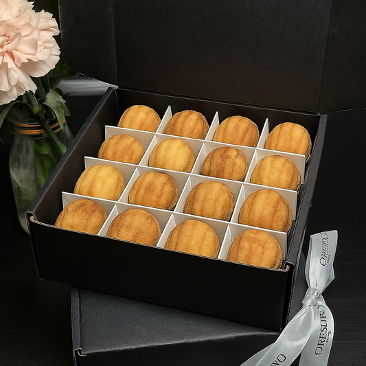 Oreshki Bulk Box — 32 Handmade Cookies with Creamy Caramel Filling (1.4 lb)