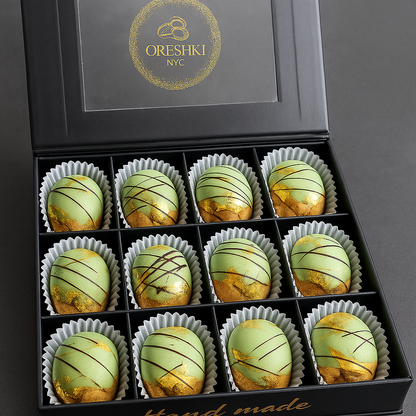Pistachio Oreshki Box — Gourmet Filled Cookies