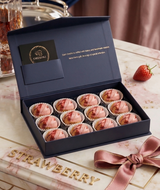 Strawberry Oreshki — Handcrafted Gourmet Cookie Gift Box
