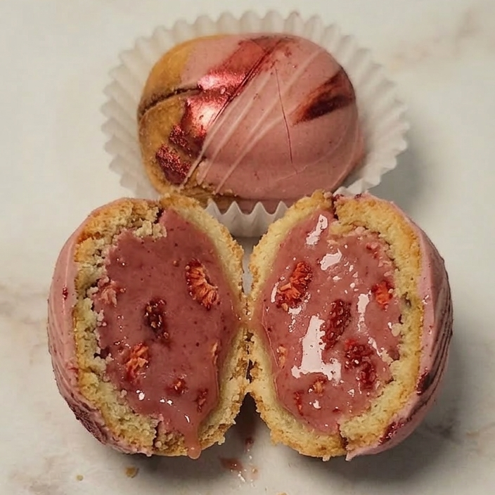 Strawberry Oreshki — Handcrafted Gourmet Cookie Gift Box
