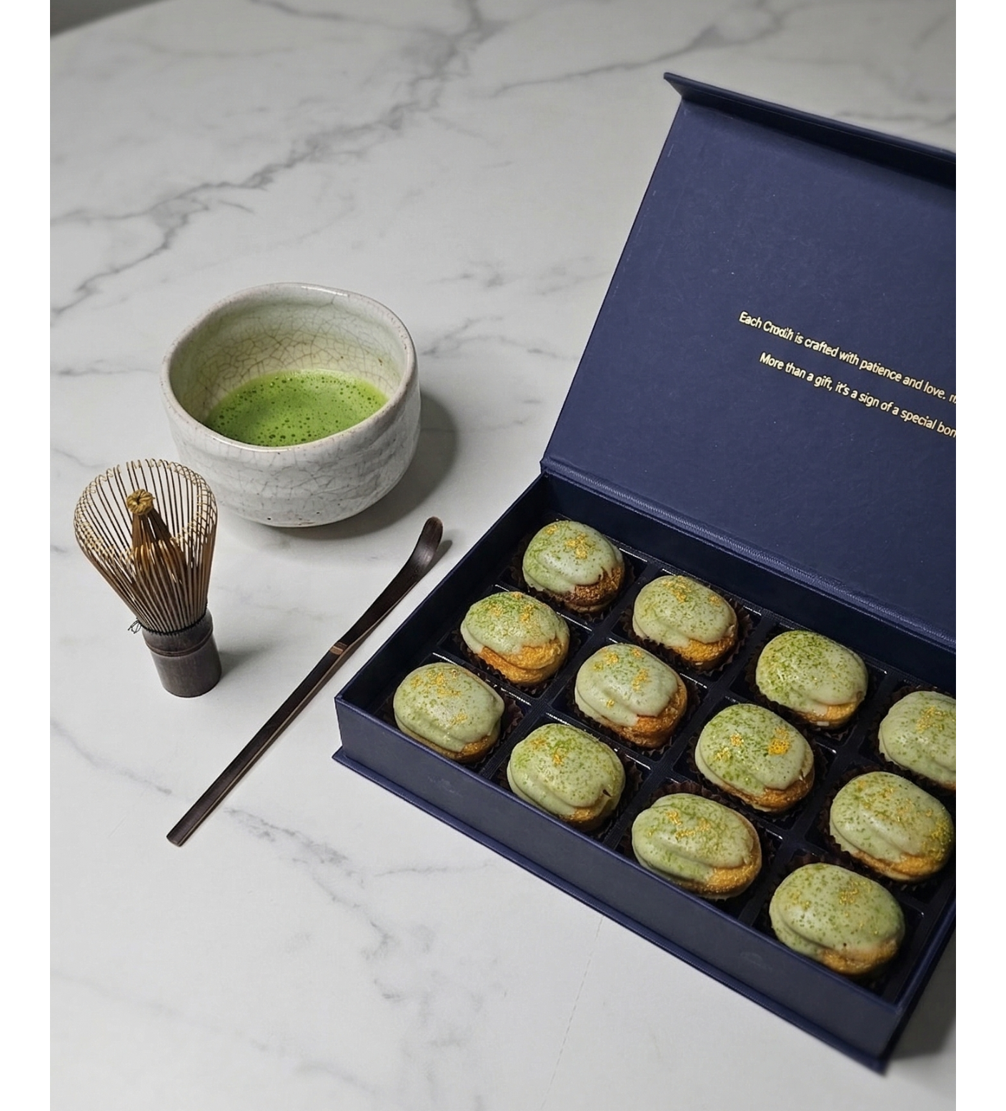 Matcha Oreshki — Handcrafted Gourmet Cookie Gift Box