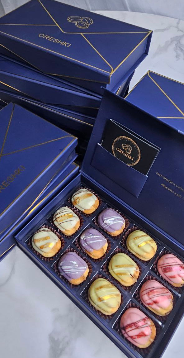 Oreshki Gift Box MIX – Gourmet Filled Cookies