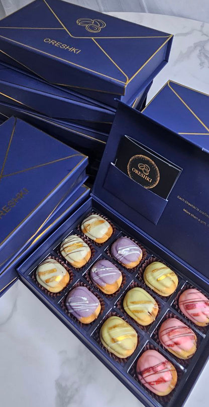 Oreshki Gift Box MIX – Gourmet Filled Cookies